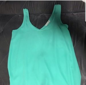 Teal tank